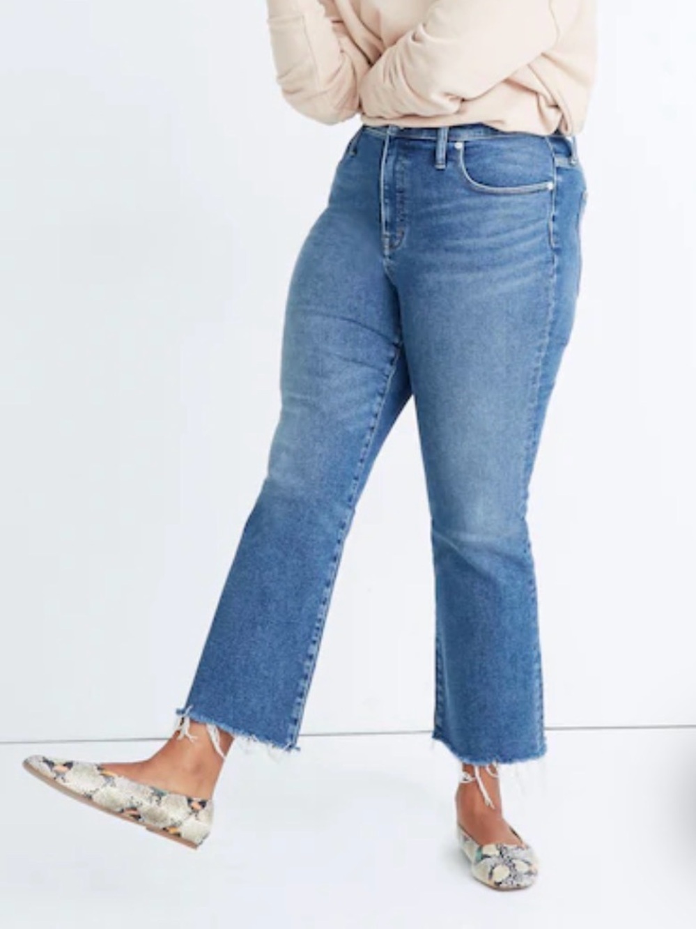Madewell High-Rise Cali Demi-Bootcut Jeans
